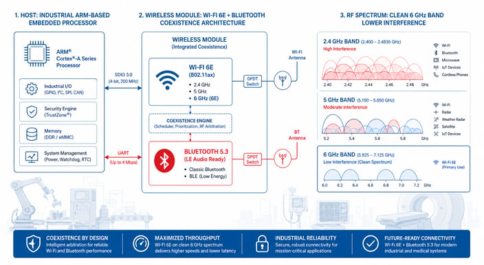 key design considerations for integrating Wi-Fi 6E