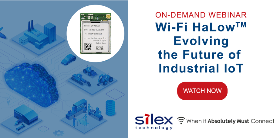 Wi-Fi HaLow evolving Industrial IoT